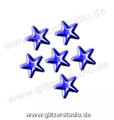 100 Hotfix Alu Sterne lila zum aufbügeln - ALUS-BL-74