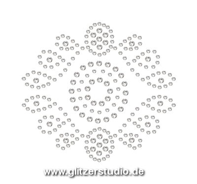BOHUIZ Strass-Aufkleber Zum Aufbügeln - 6 Bögen Mit Glitzersteinen Für Kleidung & DIY