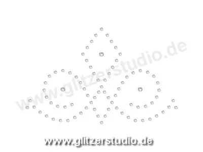 Hotfixbilder 'Design127' aus Strasssteine aufbügeln 2526
