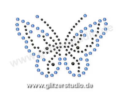 Strass Transfermotive 'Schmetterling13' ein schönes Geschenk 3412